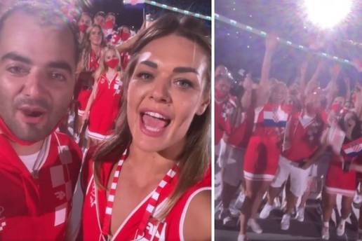 'Tko je najbolji? Hrvatskaaaa!' Divne scene zajedništva Hrvata s otvaranja Olimpijskih igara