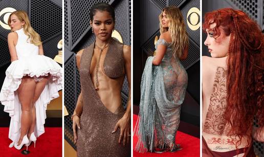 FOTO &Scaron;okirale golim izdanjima na Grammyjima: Pokazale su svoje ga&cacute;ice i grudi bez srama!