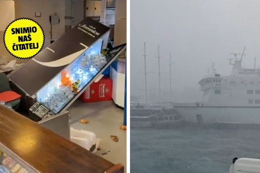 EKSKLUZIVNI VIDEO 'Bio sam na trajektu kad smo udarili u zid pa u brod. Bilo je strašno...'