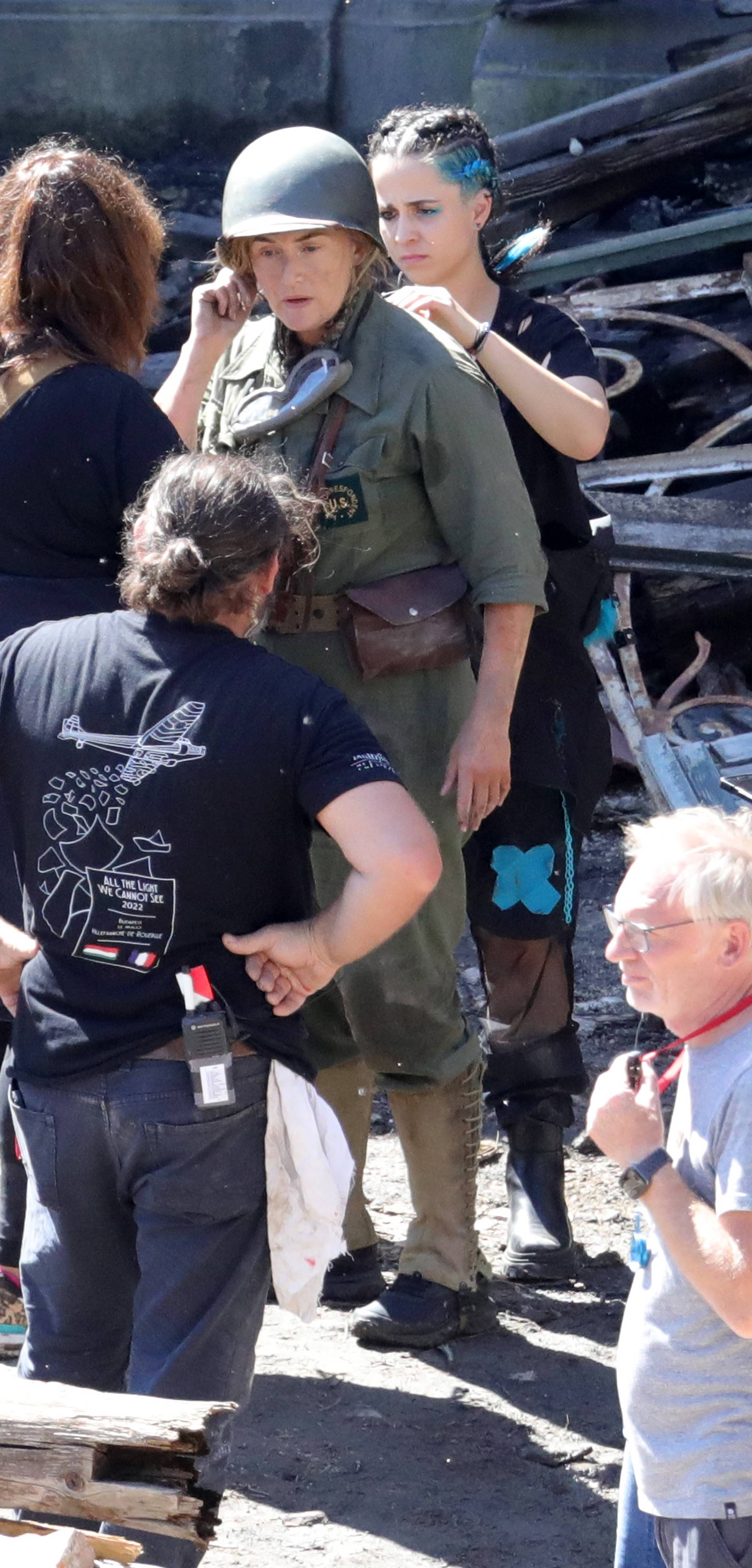 Kate Winslet na snimanju filma u Dubrovniku