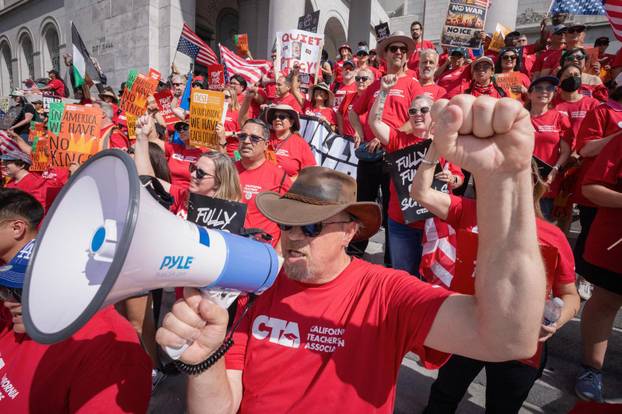"No Kings" protest against U.S. President Donald Trump's administration policies in Los Angeles
