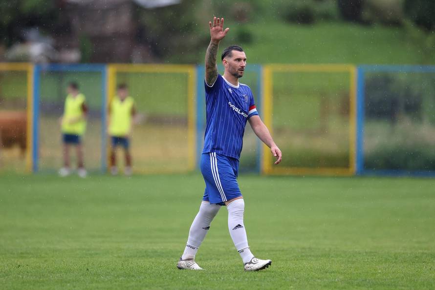 Pušća: Nikola Pokrivač nastupio u finalu nogometnog kupa, NK Pušća - NK Sutla Laduč