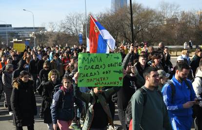 Studente do Novog Sada hrabre svi: Oni su naši heroji, ovo je sad pobuna svih građana...