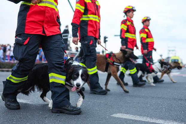Zagreb: Generalna proba sve?anog vojnog mimohoda
