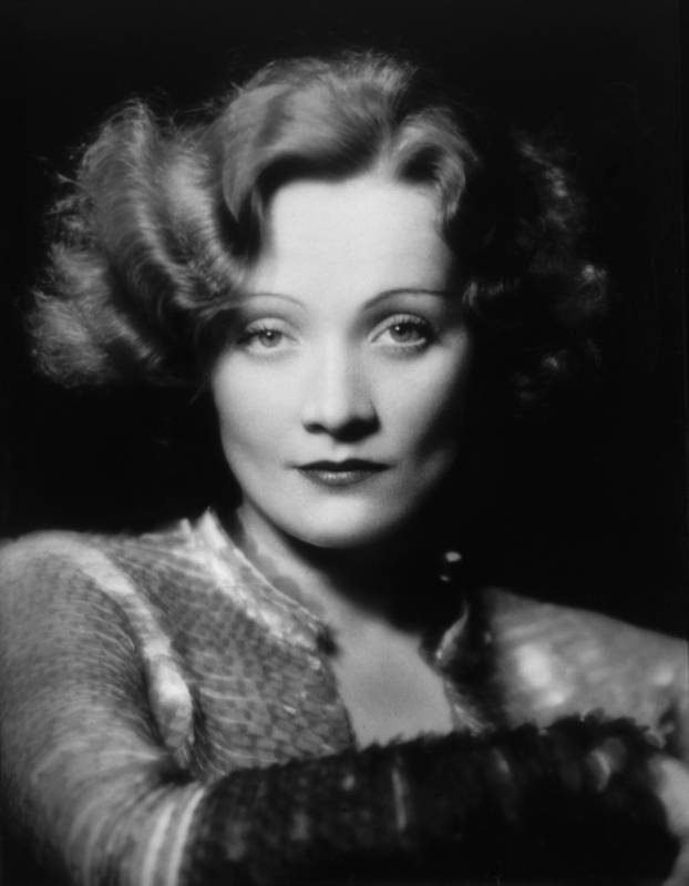 Marlene Dietrich, Publicity Portrait, on-set of the Film 