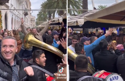 VIDEO Širi se snimka iz Splita: Okupljeni pjevaju Đurđevdan, prenijeli su je i srpski mediji