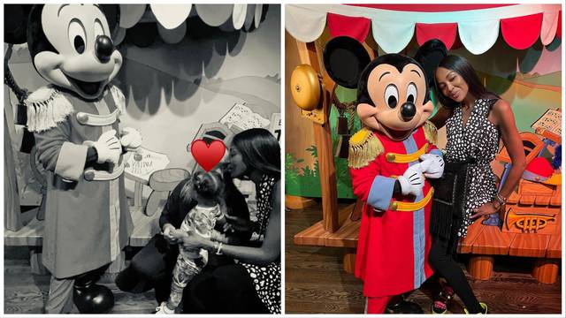 Naomi Campbell objavila je rijetku obiteljsku fotografiju: 'Prvi puta u Disneylandu...'
