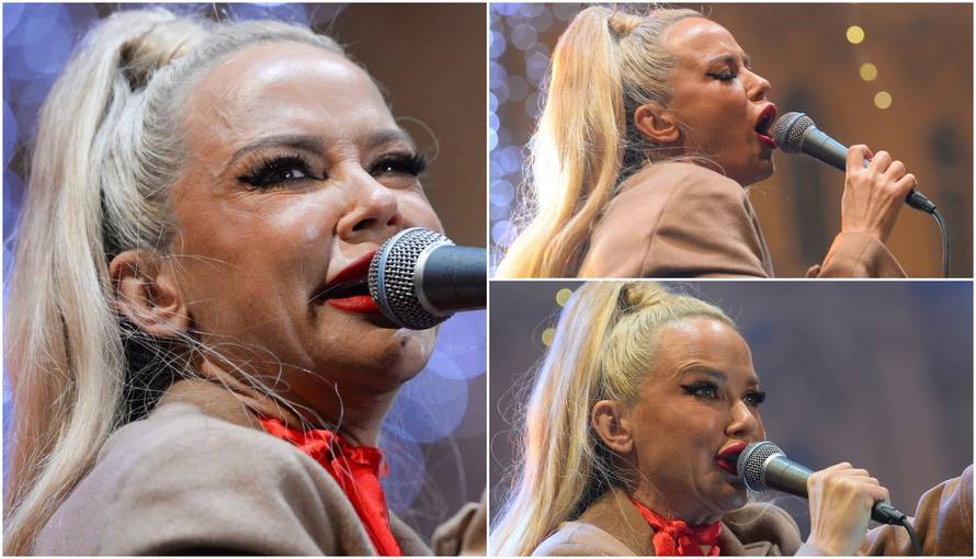 Maja Šuput začudila izgledom i zaboravila tekst svoje pjesme...