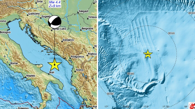 Potres 4.9 prema Richteru osjetio se od Dubrovnika do Zadra: 'Namještaj se ljuljao...'