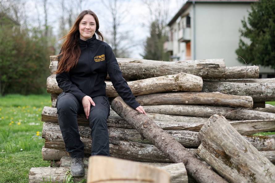 Virovitica: Matea Rodić, jedina djevojka u razredu šumarskih tehničara