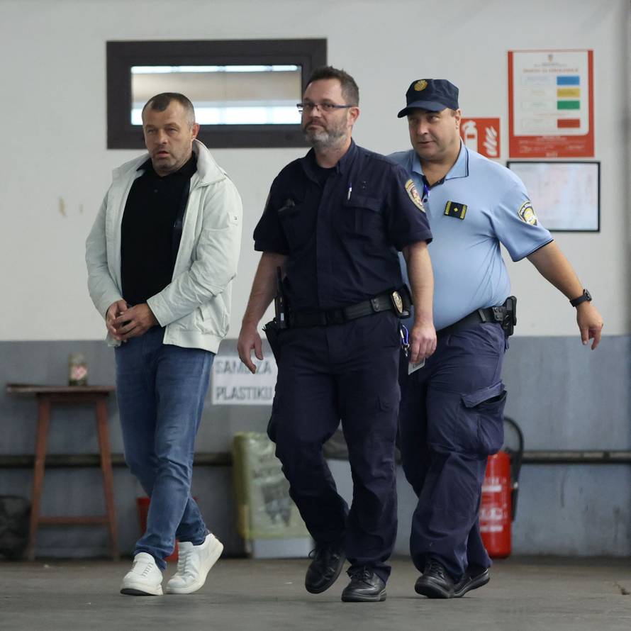 Zagreb: Dovođenje uhićenih u prostorije USKOK-a