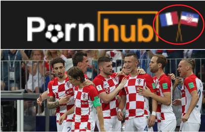 PornHub: Pao promet u finalu, a 'fulali' su i hrvatsku zastavu