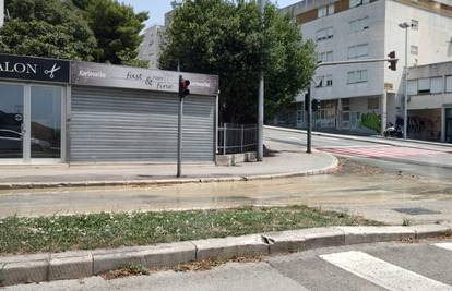 Pukla je cijev u Splitu, stanari dviju ulica ostali su bez vode