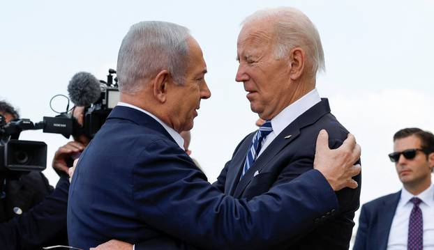 U.S. President Biden visits Israel amid the ongoing conflict between Israel and Hamas