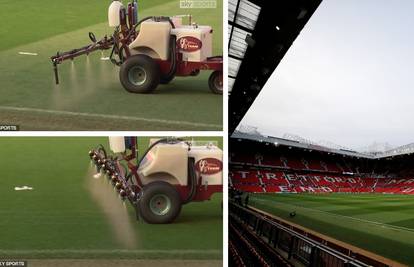 United uoči Liverpoola travnjak šprica tekućinom od - češnjaka