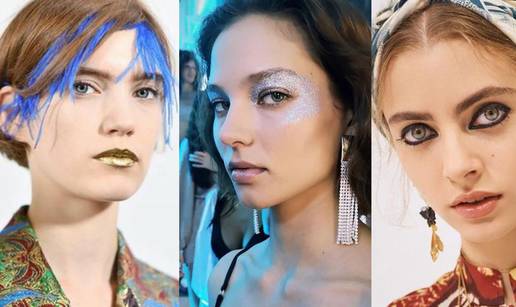 Proljetne kolekcije predstavile i make-up trendove: Metalik teksture i oči uokvirene crnom