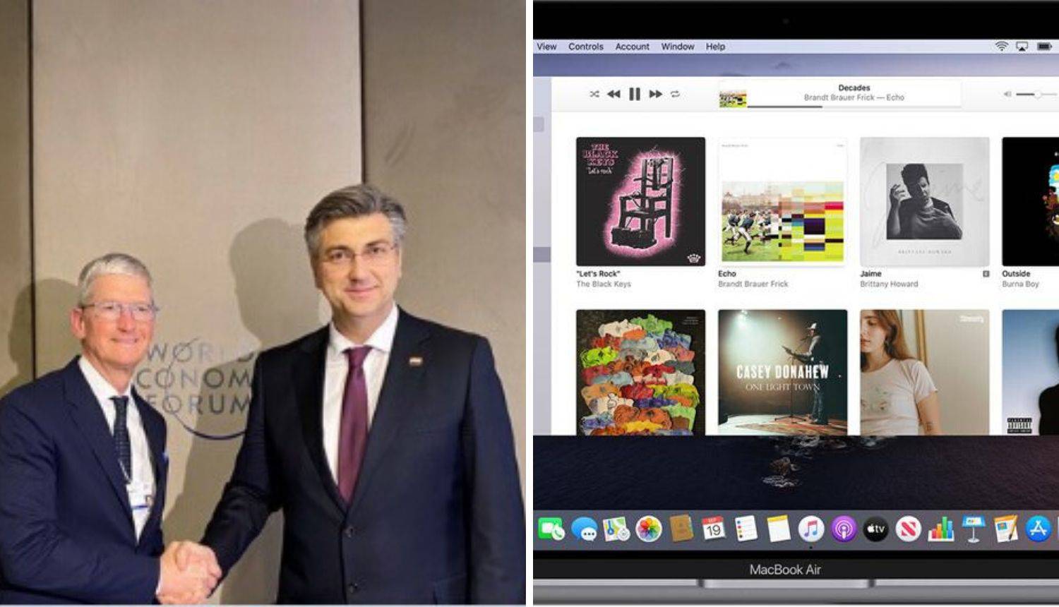 Plenković se hvali na Twitteru: 'Apple Music dobro došli u RH'