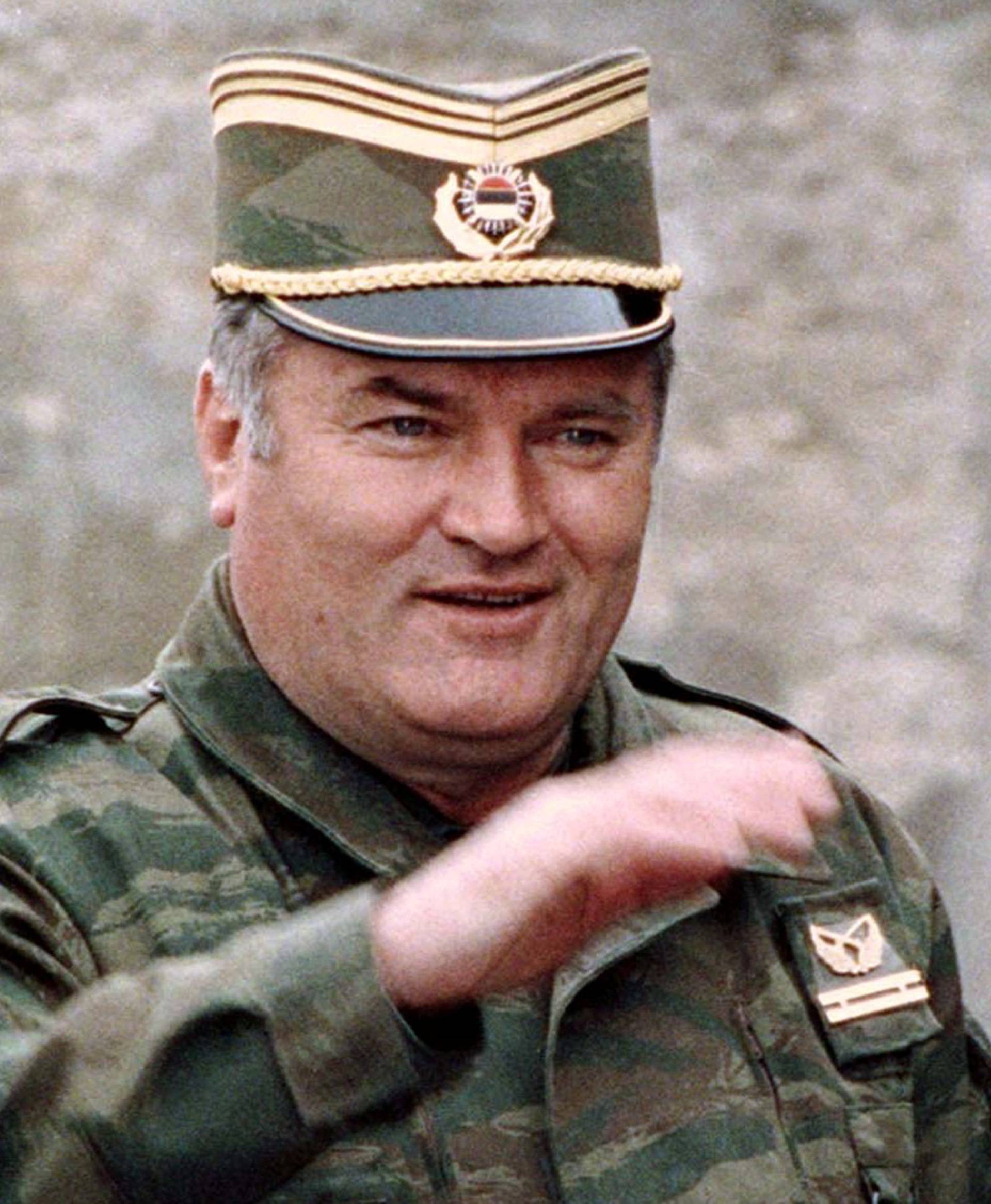 FILE PHOTO: Bosnian Serb wartime general Ratko Mladic