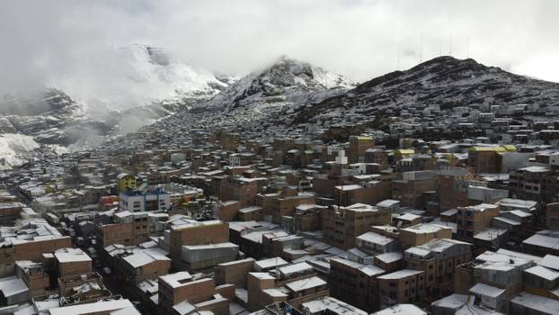 British tourist spends night in "lawless" settlement 5,000m above sea level