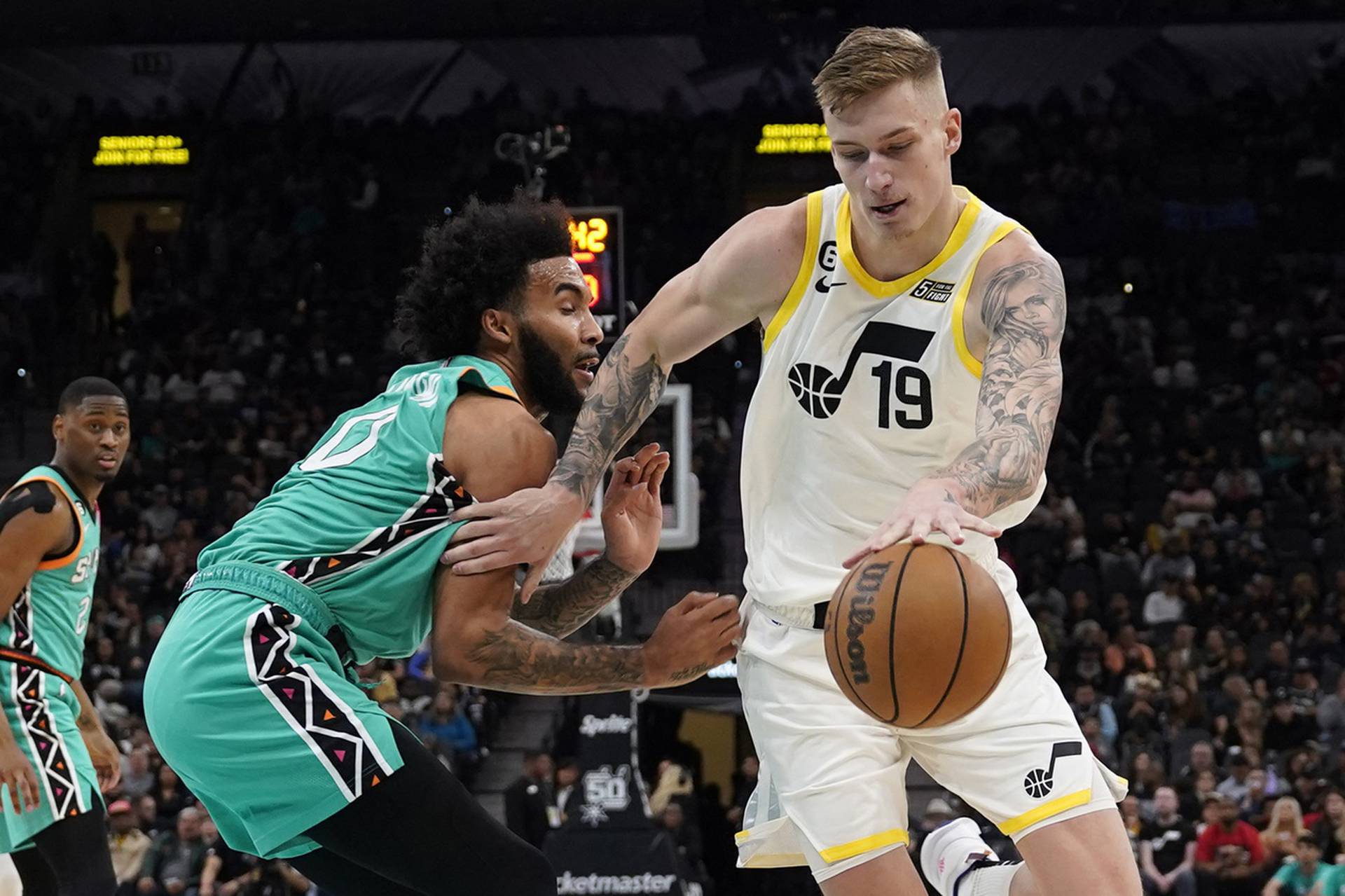 NBA: Utah Jazz at San Antonio Spurs