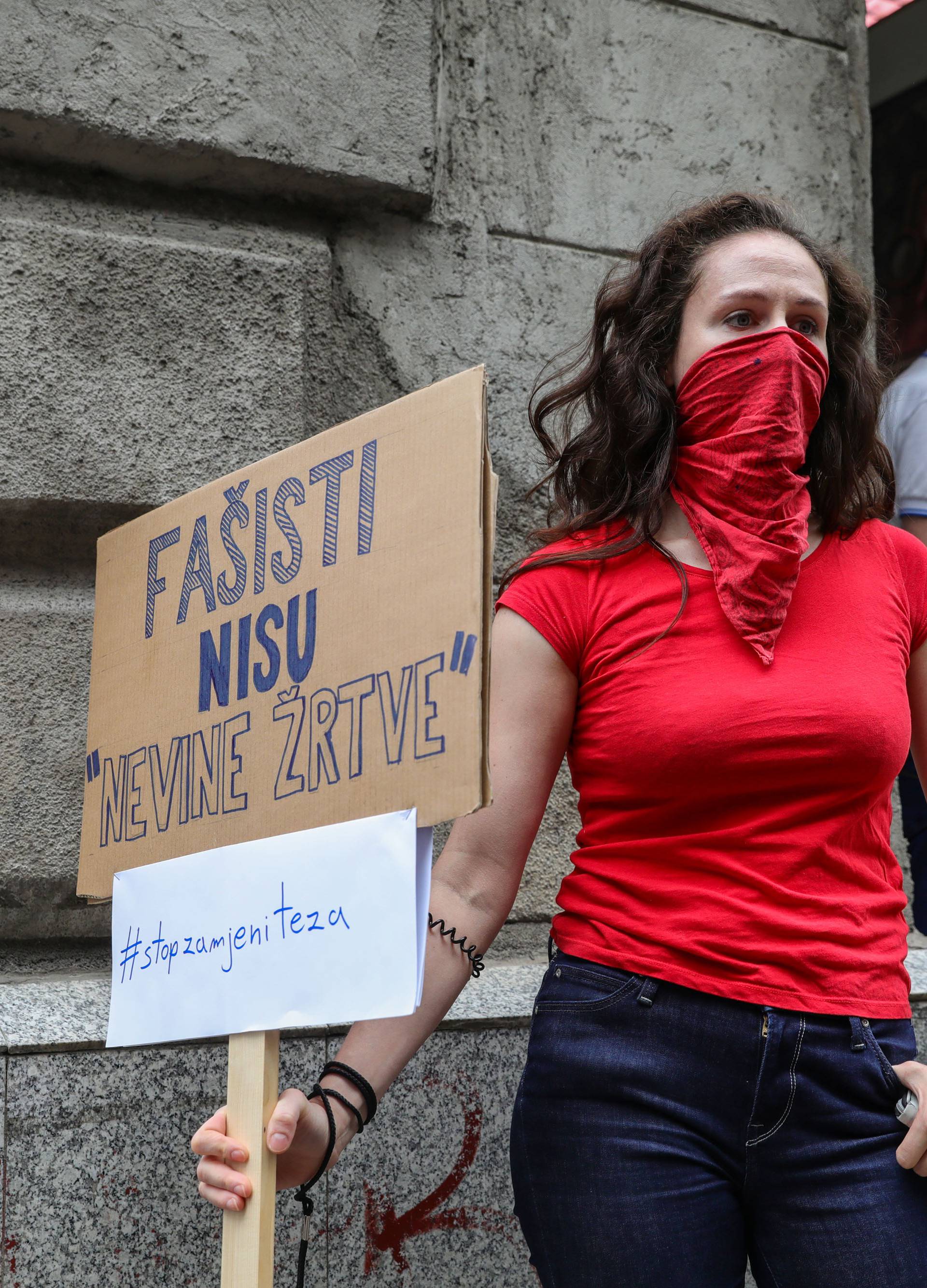 Sarajevo: Prosvjed antifašista protiv održavanja mise za žrtve na Bleiburgu
