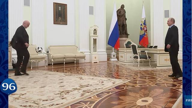 Svjetsko prvenstvo 2018: Putin tehnicirao s Infantinom