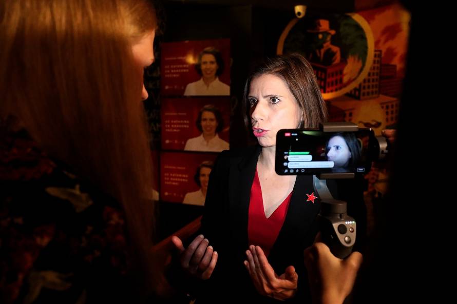 Zagreb: Izborni stožer Katarine Peović