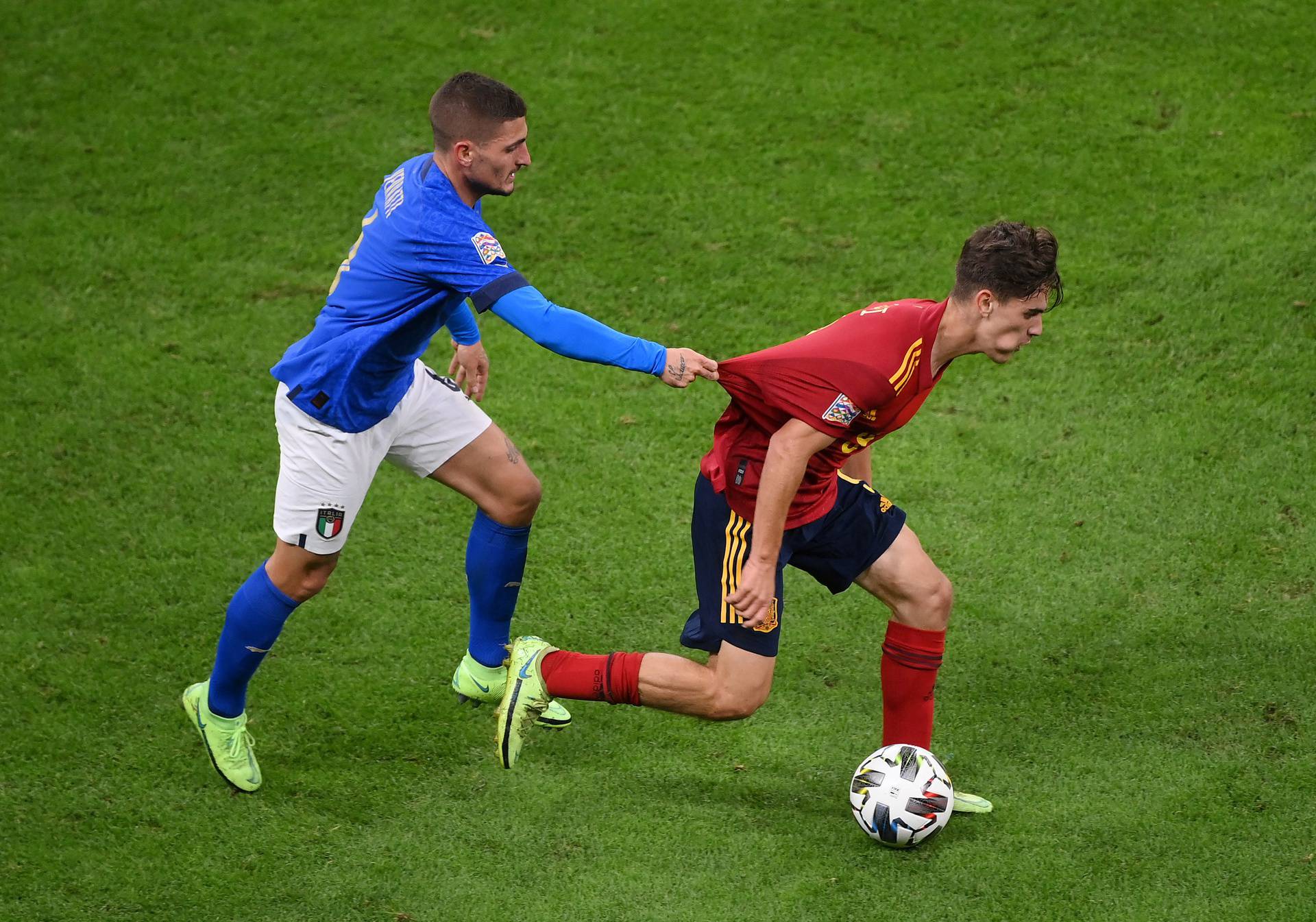 UEFA Nations League - Semi Final - Italy v Spain