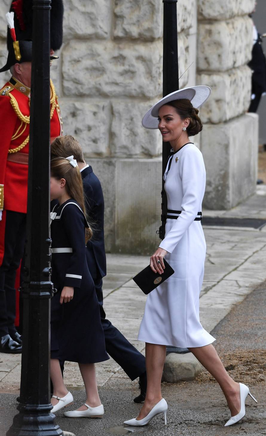 Trooping the Colour parade to honour Britain's King Charles on his birthday in London