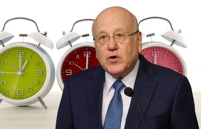 Pobuna zbog ljetnog računanja vremena u Libanonu. Premijer na kraju ukinuo svoju odgodu