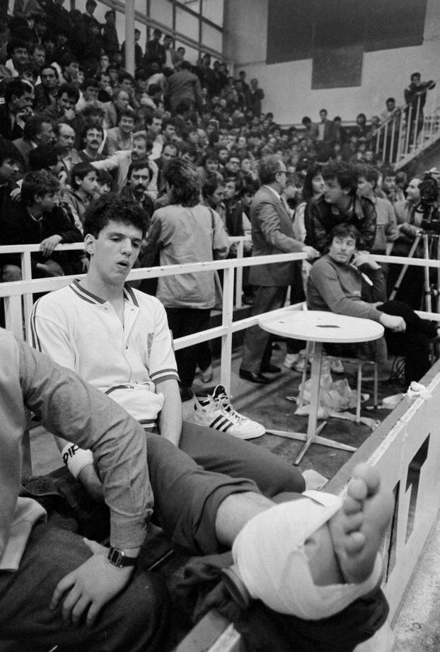 Druga utakmica finala play-offa Prvenstva Jugoslavije 1986. godine, KK Cibona - KK Zadar