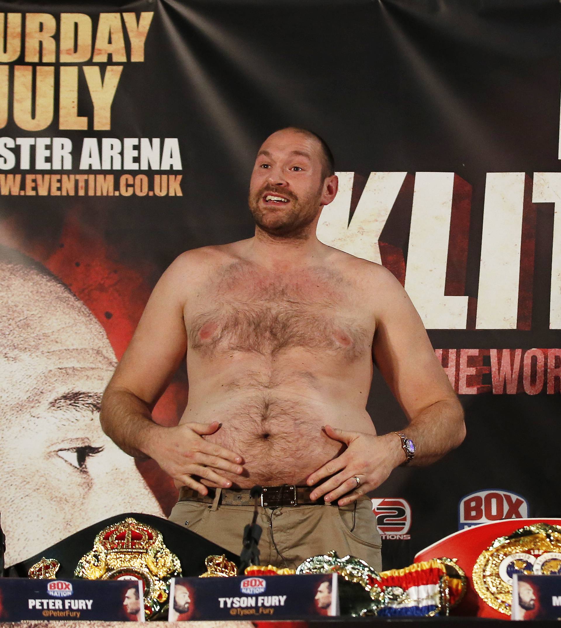 Tyson Fury & Wladimir Klitschko Head-to-Head Press Conference