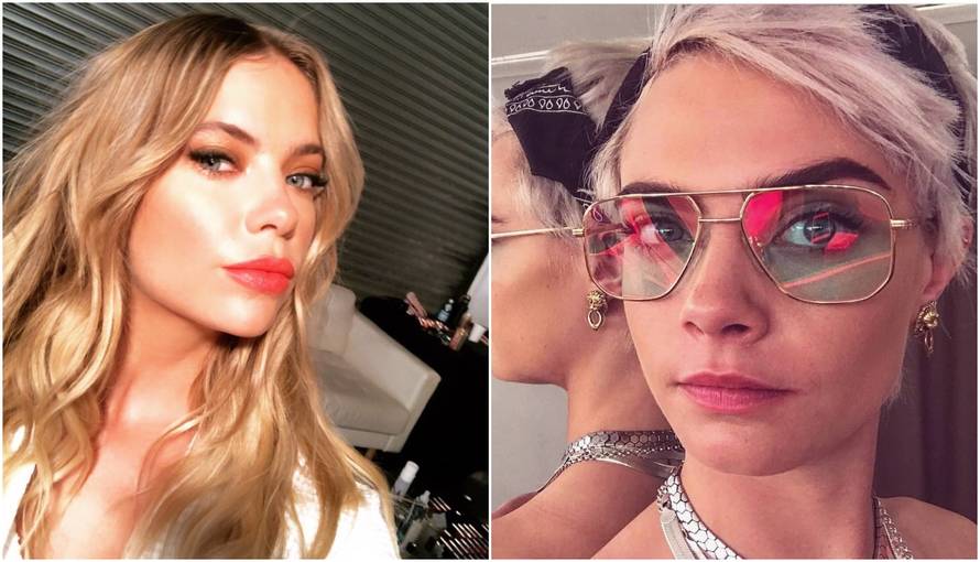 Cara i 'mala lažljivica' na istom mjestu tetovirale su si inicijale