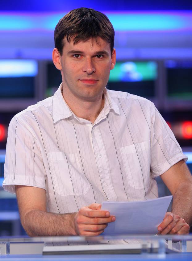 ARHIVA - 2006. Voditeljski par dnevnika Nove TV Marija Miholjek i Petar Pereža