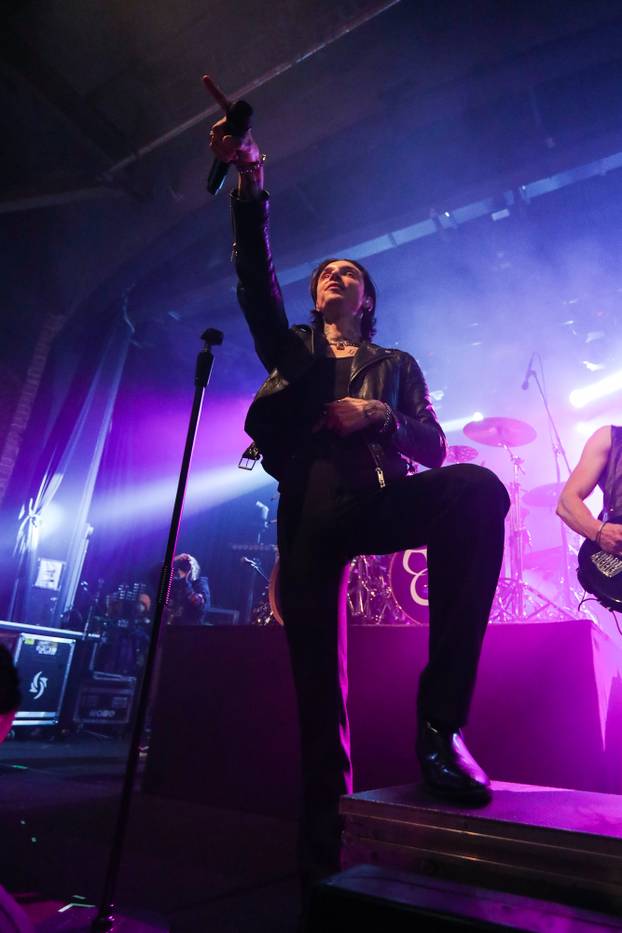 Zagreb: Predgrupa Black Veil Brides prije nastupa Halestorma u Tvornici kulture