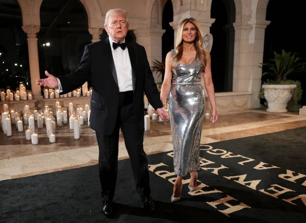 New Year's Eve party at Mar-a-Lago Club in Palm Beach