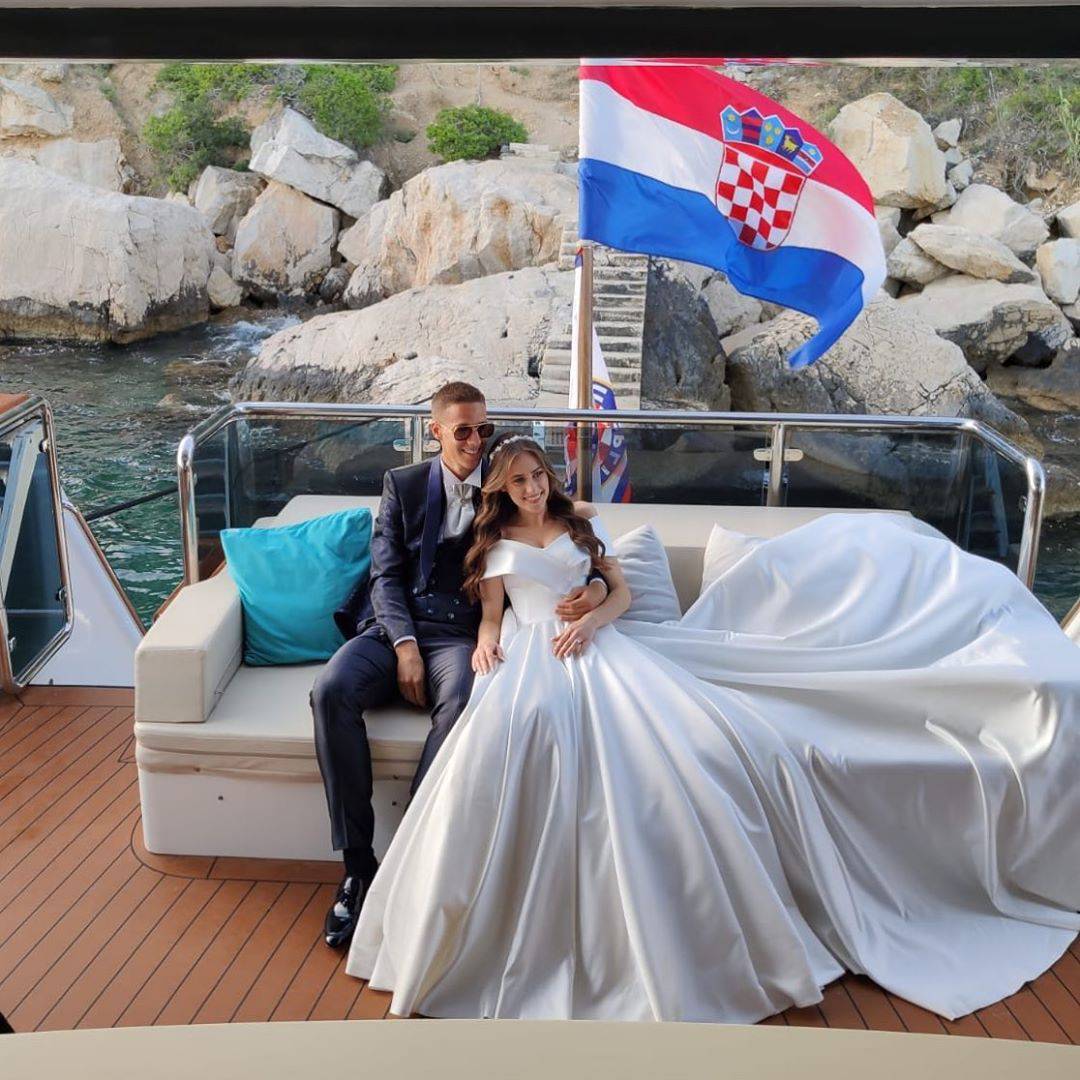 Dvije najveće ljubavi: Pašalić se oženio uz zastavu Hajduka