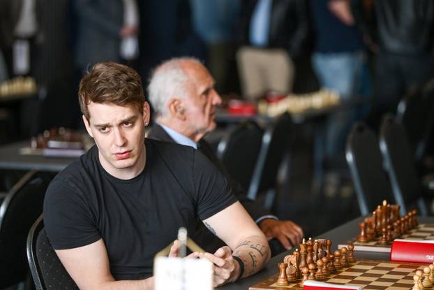 Zagreb: Predsjednik Zoran Milanovic na otvaranju šahovskog turnira Sanjin Španovic