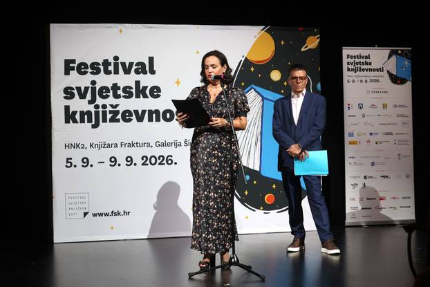 Zagreb: Otvaranje Festivala svjetske knji&zcaron;evnosti, razgovor s knji&zcaron;evnicom Adaniom Shibli