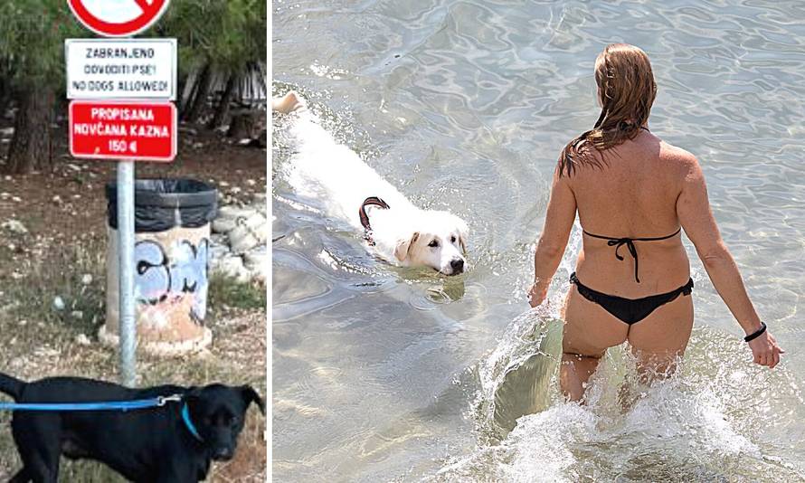 Na plaži na Pagu postavili table s kaznama od 150 eura: 'Mnogi su turisti zbog toga otišli ranije'