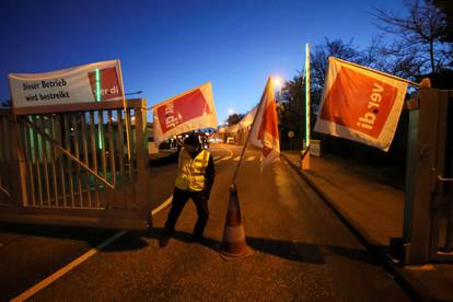 Nationwide strike over wage dispute called German trade union Verdi, in Bonn