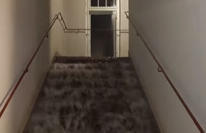 VIDEO Snažna kiša je poplavila i ljubljansko kazalište: 'Voda je u slapovima padala na pozornicu'