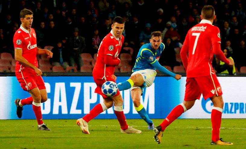 Champions League - Group Stage - Group C - Napoli v Crvena Zvezda