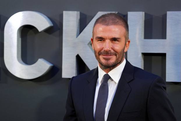 David Beckham and family premiere his new Netflix show