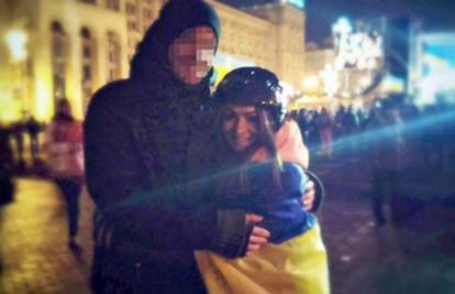 U kaosu Kijeva prosvjednica je pronašla ljubav u 'neprijatelju' 