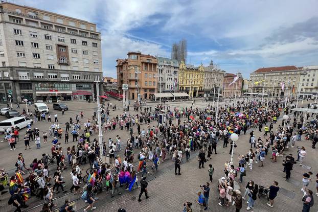 Zagreb: 22. Povorka ponosa pod sloganom "Zajedno za trans prava!"