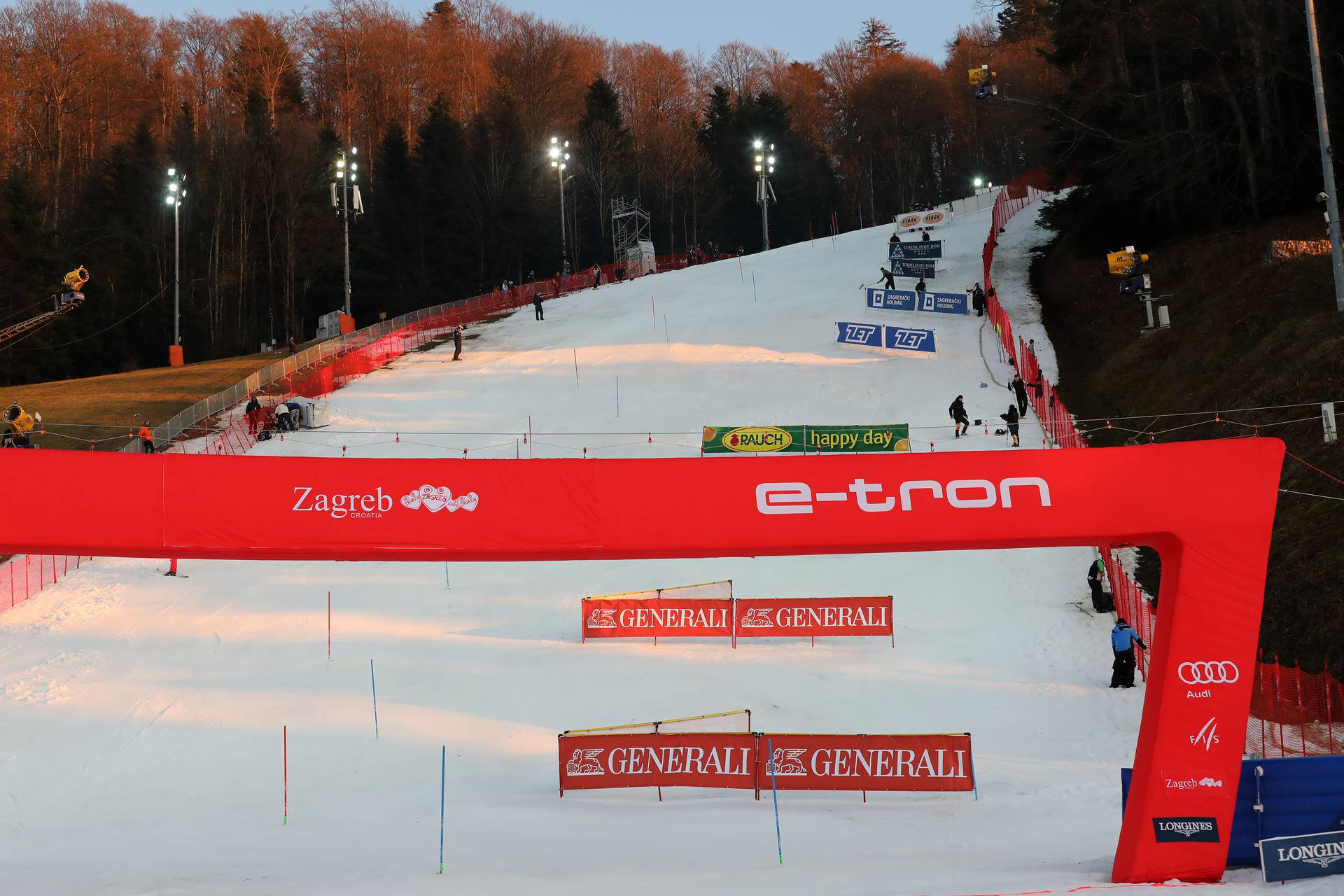 Zbog vremena otkazana današnja skijaška utrka na Sljemenu