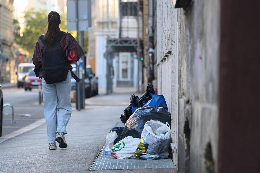 Zagreb: Centar grada na drugi dan štrajka u Zagrebačkom holdingu