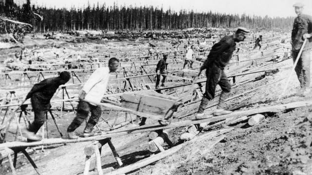 Straf-u. Arbeitslager / UdSSR / Foto um 1932