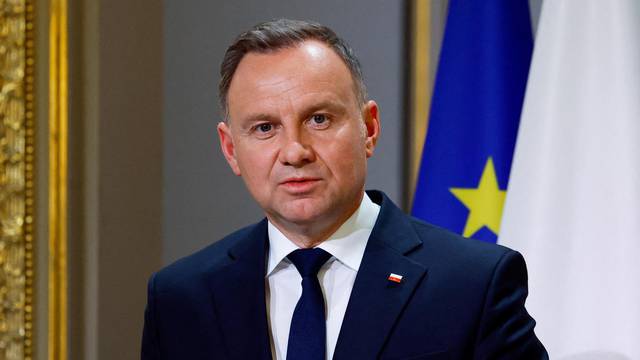 German, Polish and French leaders meet at the Elysee Palace in Paris